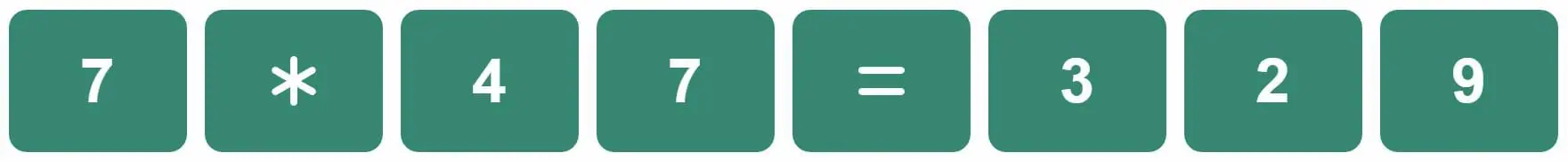 Daily Bi-Nerdle Answer 1 - 2nd November 2022