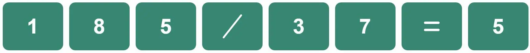 Daily Bi-Nerdle Answer 1 - 30th November 2022