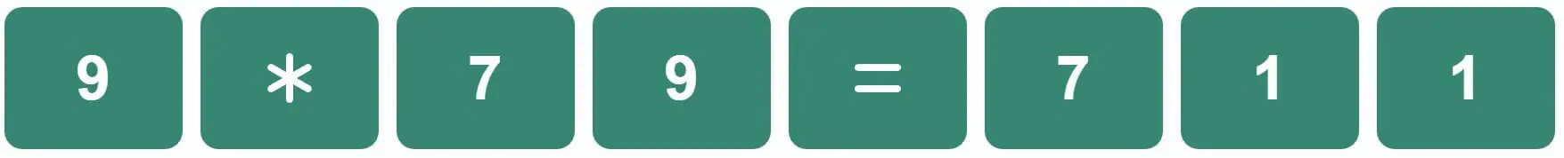 Daily Bi-Nerdle Answer 1 - 5th November 2022