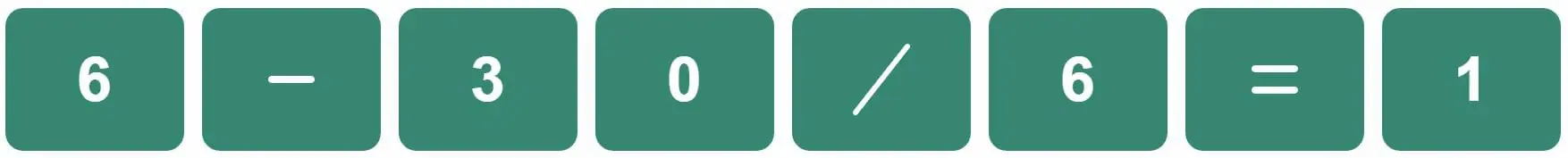 Daily Bi-Nerdle Answer 1 - 9th November 2022