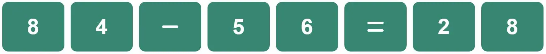 Daily Bi-Nerdle Answer 2 - 1st December 2022