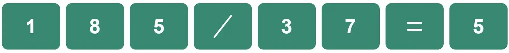 Daily Bi-Nerdle Answer 2 - 20th November 2022