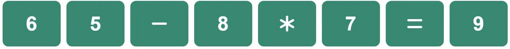 Daily Bi-Nerdle Answer 2 - 21st November 2022