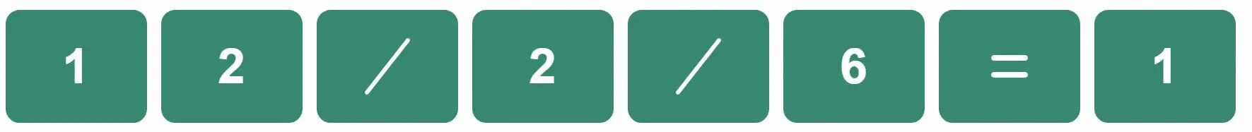 Daily Bi-Nerdle Answer 2 - 23rd November 2022