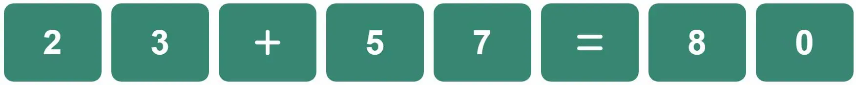 Daily Bi-Nerdle Answer 2 - 28th November 2022