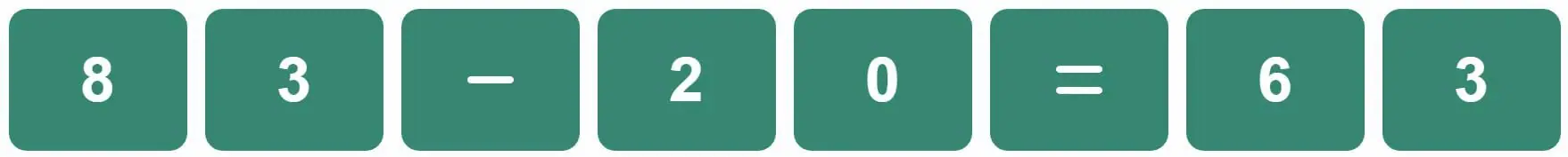 Daily Bi-Nerdle Answer 2 - 2nd November 2022