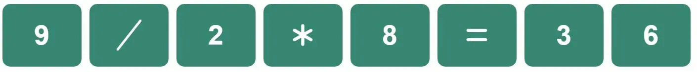 Daily Bi-Nerdle Answer 2 - 6th November 2022
