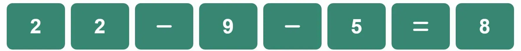 Daily Bi-Nerdle Answer 2 - 8th November 2022