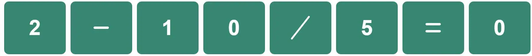 Daily Classic Nerdle 287 Answer - 2nd November 2022