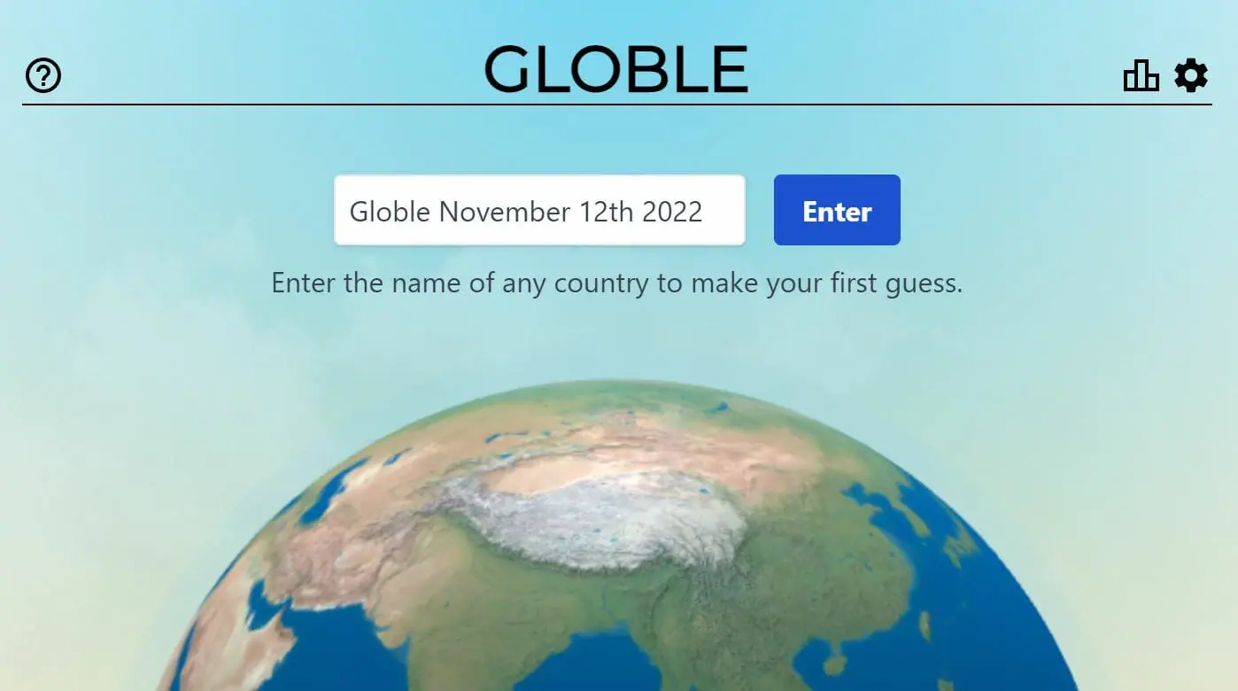 Daily Globle - 12th November 2022
