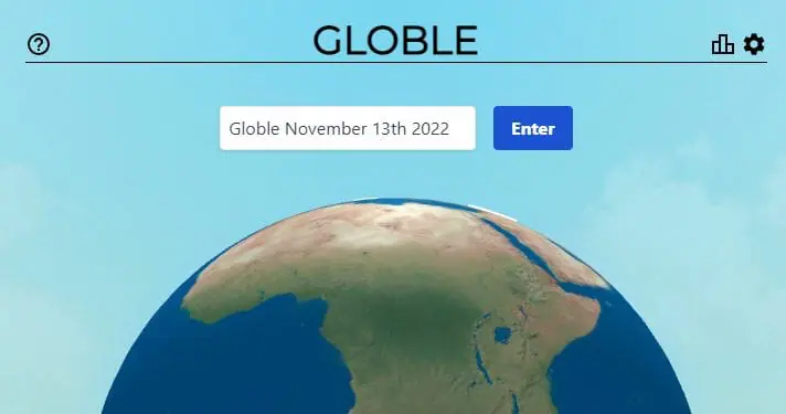 Daily Globle - 13th November 2022