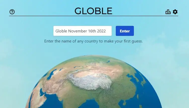 Daily Globle - 16th November 2022