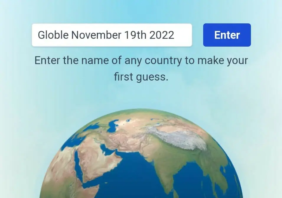 Daily Globle - 19th November 2022