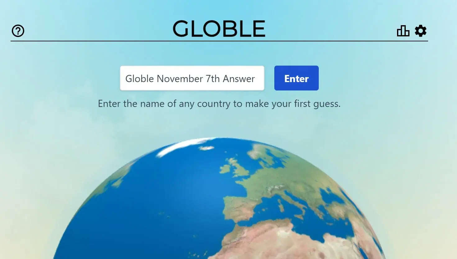 Daily Globle - 7th November 2022