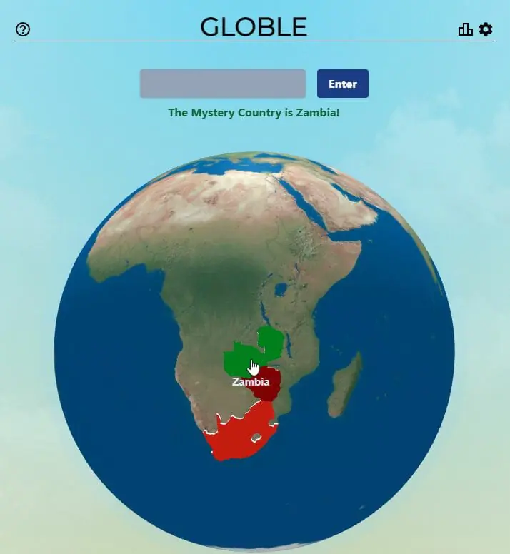 Daily Globle Answer - 10th November 2022