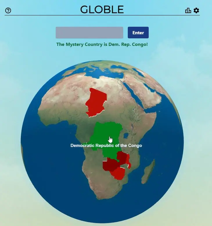 Daily Globle Answer - 3rd November 2022