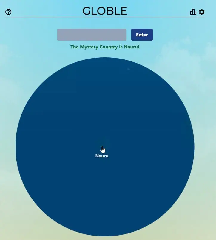 Daily Globle Answer - 9th November 2022