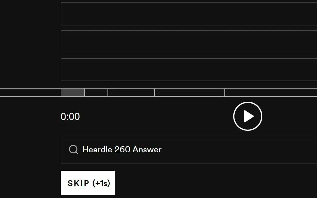 Daily Heardle - 11th November 2022