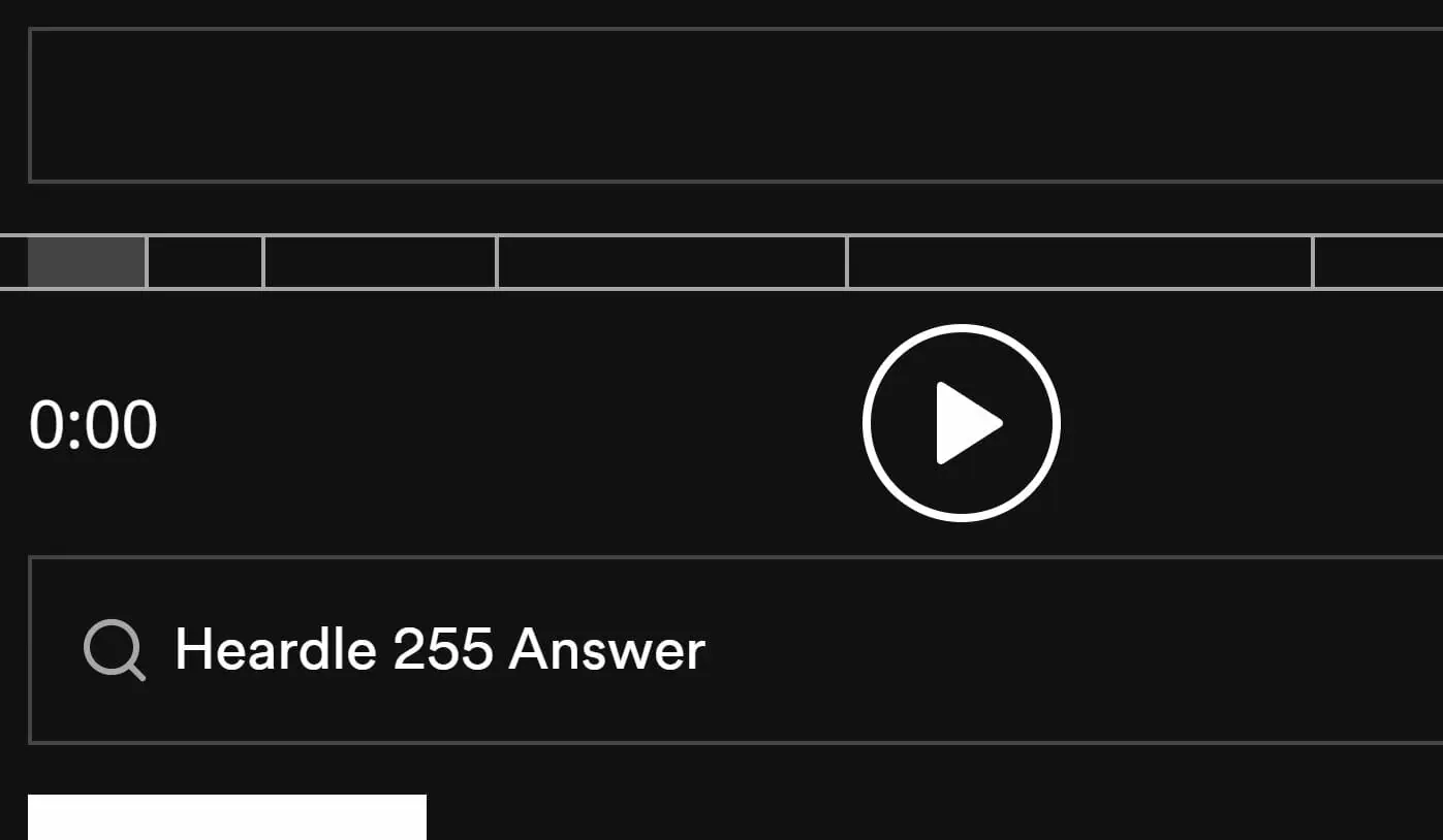 Heardle Answer November 6 Today (11/6/22) Hints