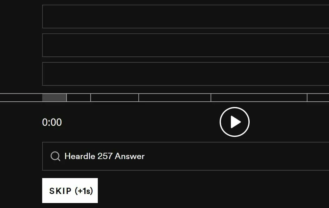 Daily Heardle - 8th November 2022
