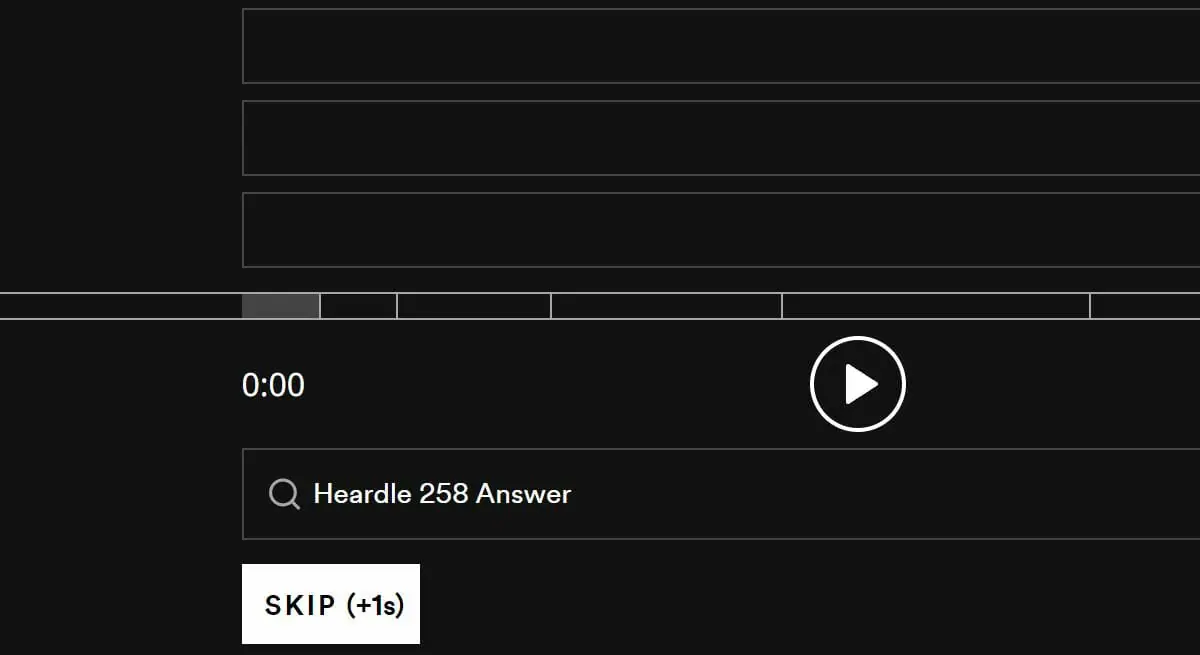 Daily Heardle - 9th November 2022