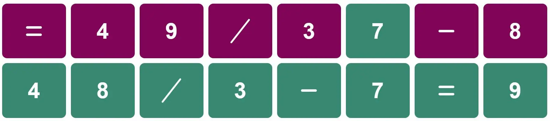 Daily Instant Nerdle Answer - 20th November 2022