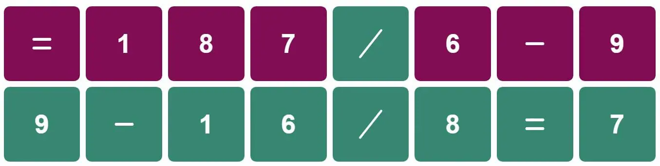 Daily Instant Nerdle Answer - 28th November 2022