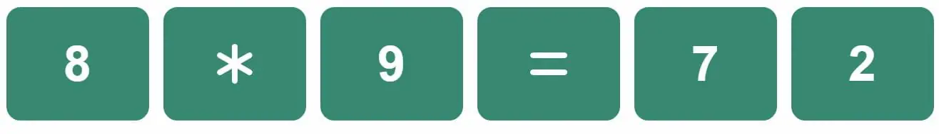 Daily Mini Bi-Nerdle Answer 1 - 18th November 2022