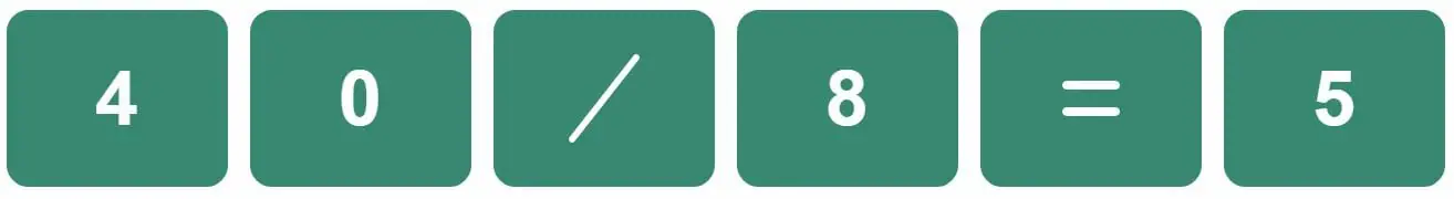 Daily Mini Bi-Nerdle Answer 1 - 20th November 2022