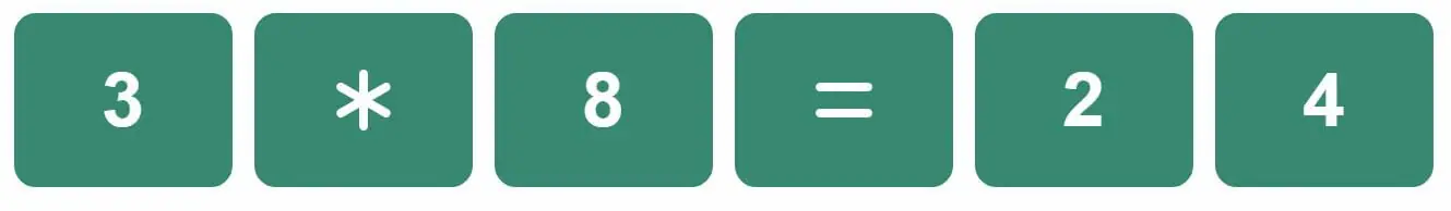 Daily Mini Bi-Nerdle Answer 1 - 23rd November 2022
