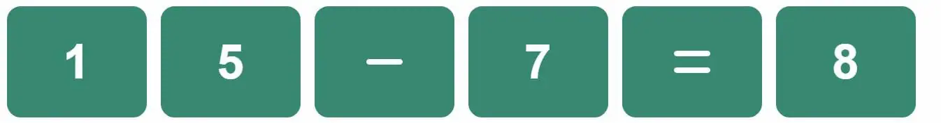 Daily Mini Bi-Nerdle Answer 1 - 24th November 2022