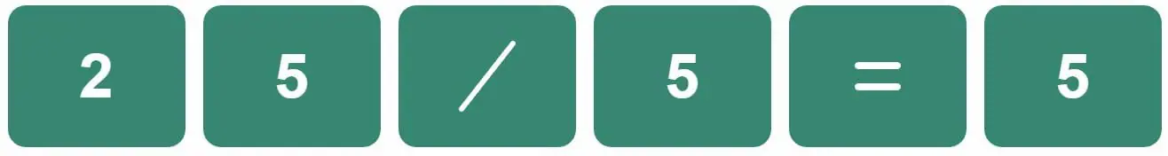 Daily Mini Bi-Nerdle Answer 1 - 27th November 2022