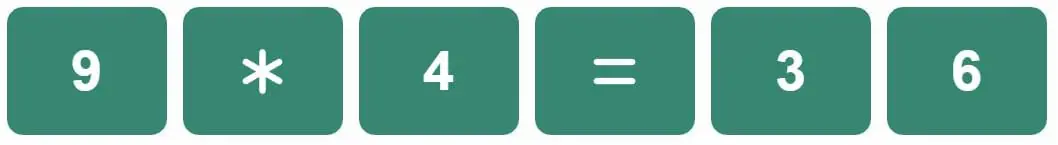 Daily Mini Bi-Nerdle Answer 1 - 30th November 2022