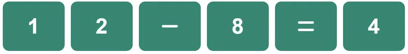 Daily Mini Bi-Nerdle Answer 1 - 4th November 2022