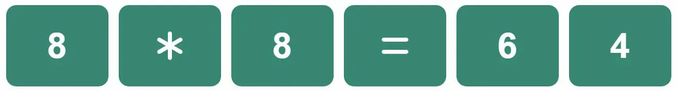 Daily Mini Bi-Nerdle Answer 1 - 5th November 2022