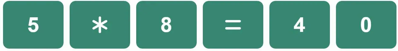 Daily Mini Bi-Nerdle Answer 2 - 12th November 2022