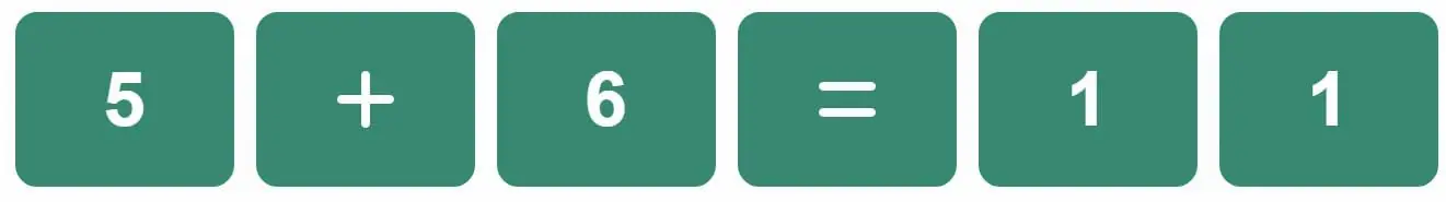 Daily Mini Bi-Nerdle Answer 2 - 21st November 2022