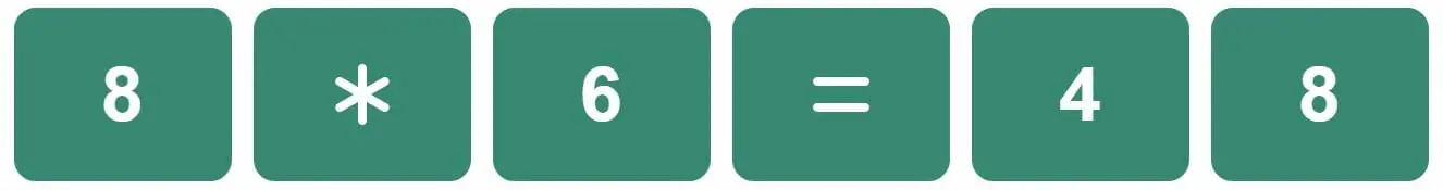 Daily Mini Bi-Nerdle Answer 2 - 22nd November 2022