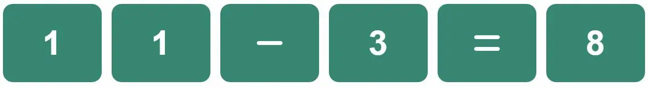 Daily Mini Bi-Nerdle Answer 2 - 8th November 2022