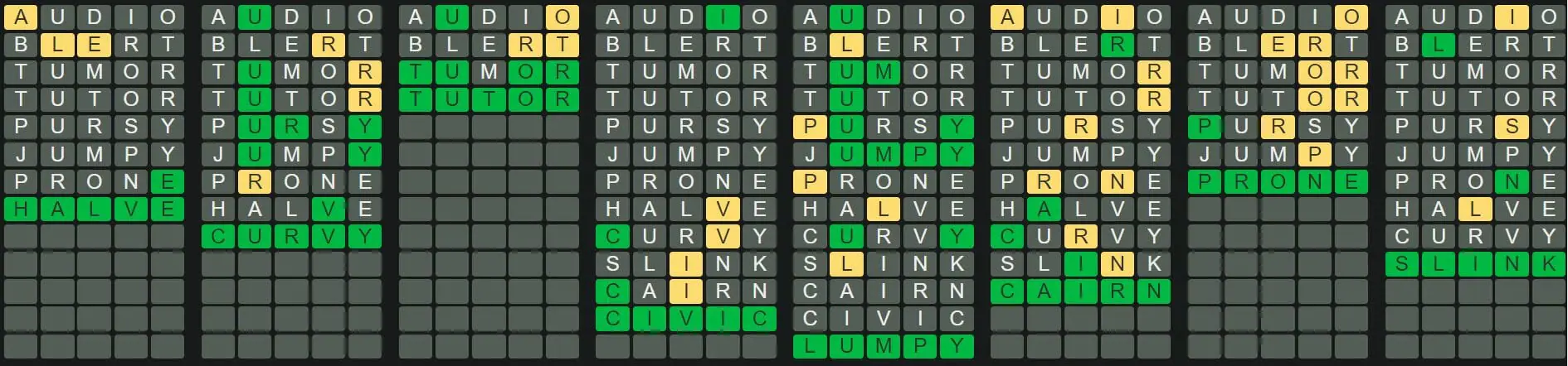 Daily Octordle 292 Answer - November 12th 2022