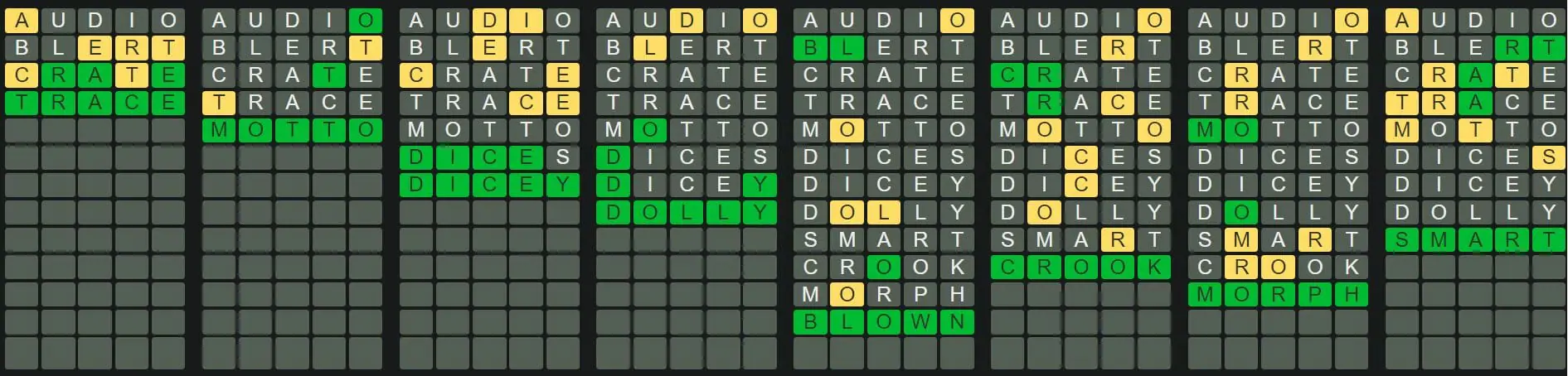 Daily Octordle 302 Answer - November 22nd 2022