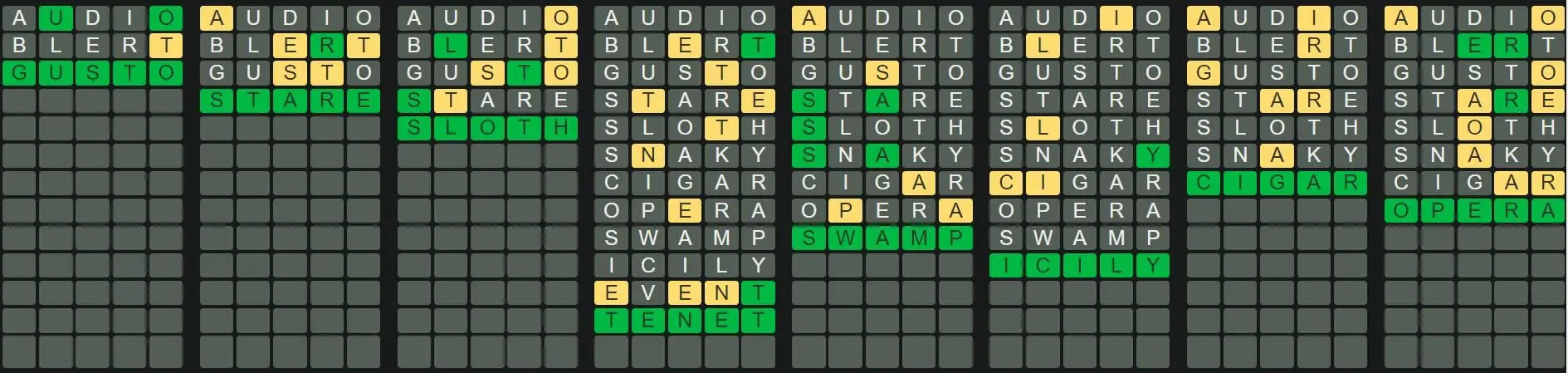 Daily Octordle 310 Answer - November 30th 2022