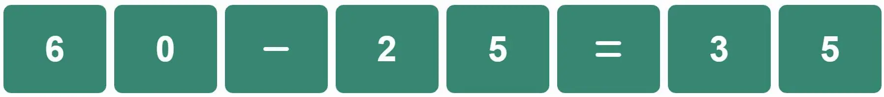 Daily Speed Nerdle Answer - 13th November 2022