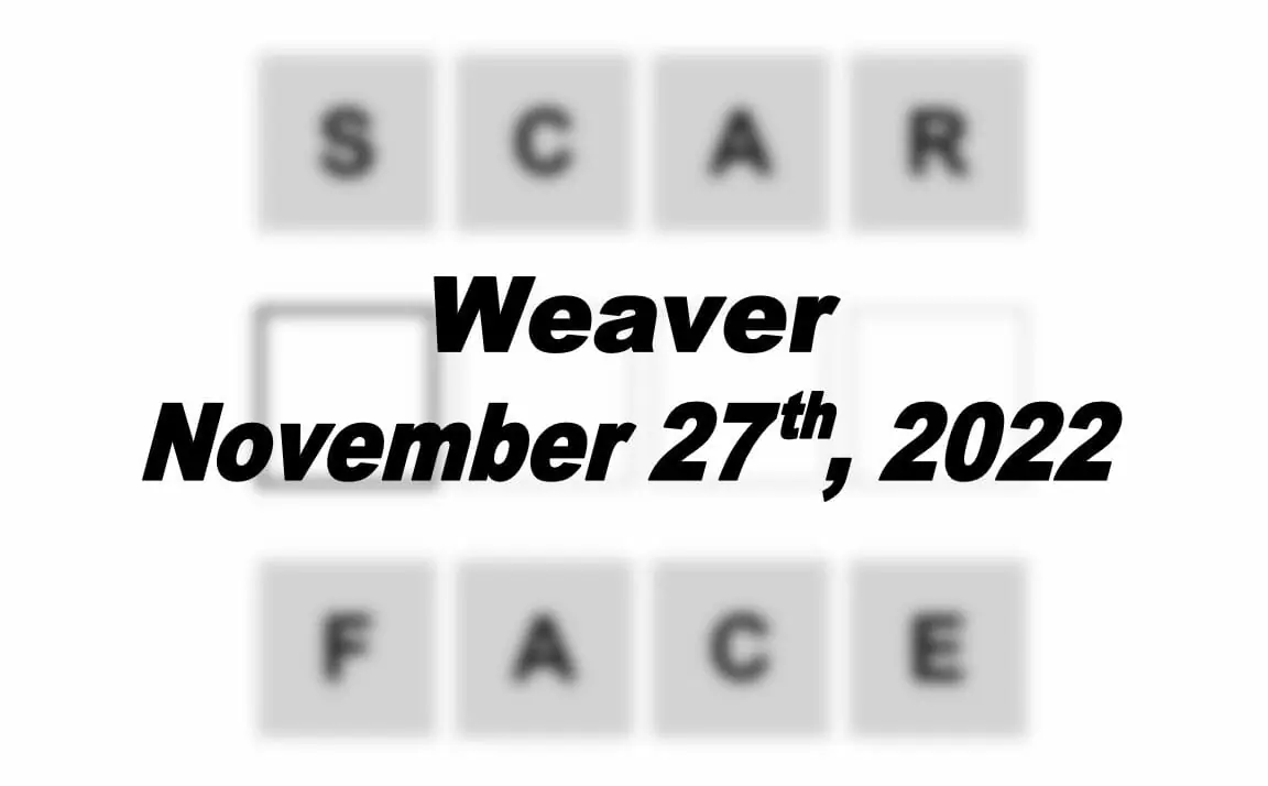 Daily Weaver - 27th November 2022