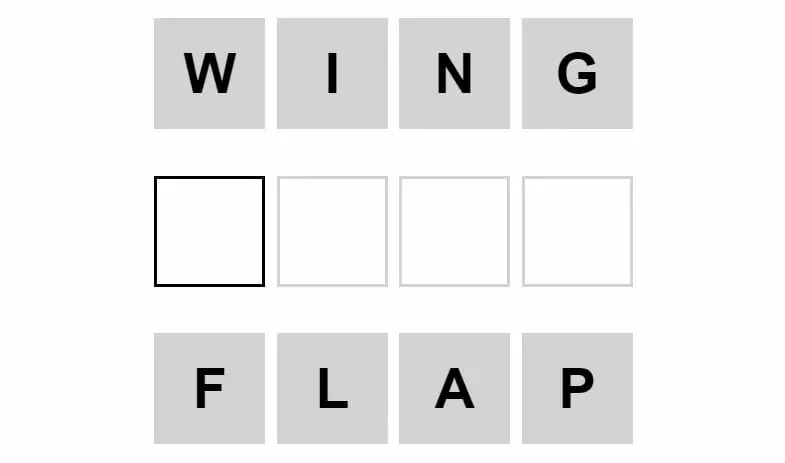 Daily Weaver Puzzle - 19th November 2022