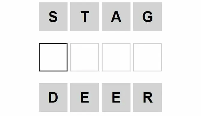 Daily Weaver Puzzle - 30th November 2022