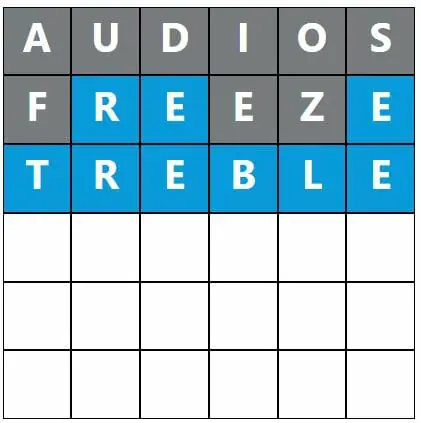 Daily Word Hurdle #583 Morning Answer - 5th November 2022