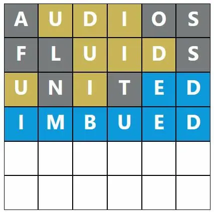 Daily Word Hurdle #616 Afternoon Answer - 21st November 2022