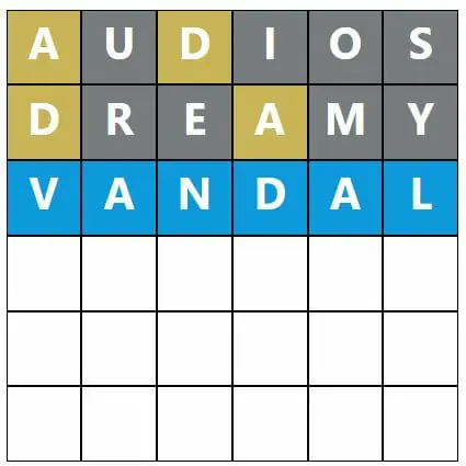 Daily Word Hurdle #619 Morning Answer - 23rd November 2022