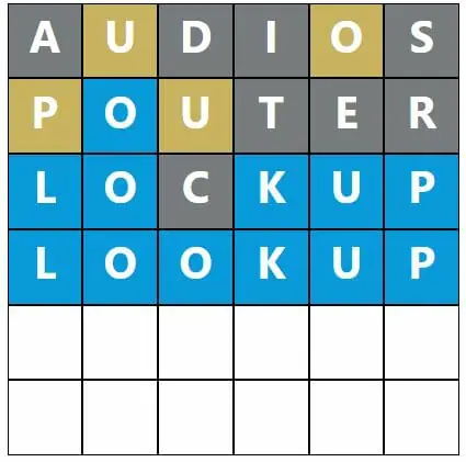 Daily Word Hurdle #631 Morning Answer - 29th November 2022